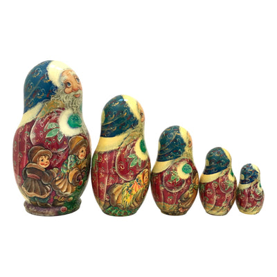 Santa Russian Nesting Dolls BuyRussianGifts Store