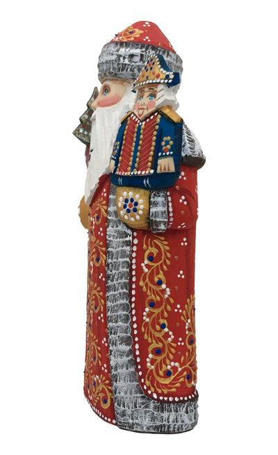 Santa with an owl BuyRussianGifts Store