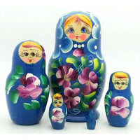 Small Blue Nesting Doll