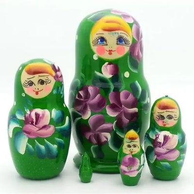 Small Green Nesting Doll