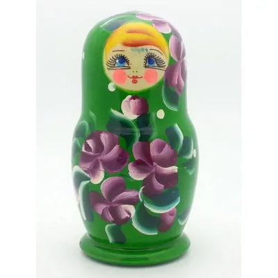 Small Green Nesting Doll