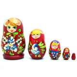 Nesting Doll with Ladybug