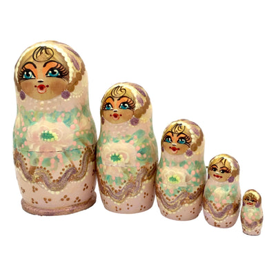 Small Russian Dolls with Ladybug BuyRussianGifts Store