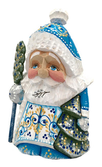 Corky Santa Blue The Amber Gift Shop