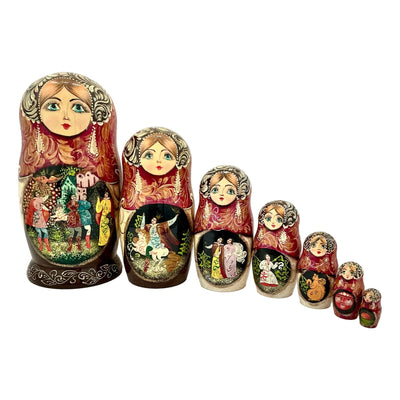 Traditional Nesting Dolls For Kids Fairytale Firebird BuyRussianGifts Store