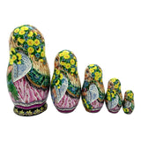 Traditional Nesting Dolls Zhostovo Style BuyRussianGifts Store