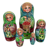 Russian Fairytale Matryoshka Dolls Swan Princess BuyRussianGifts Store