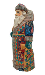 Wooden Russian santa 