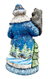 Russian Grandfather Frost with a Bear BuyRussianGifts Store
