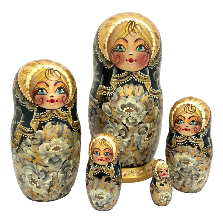 Princess Russian Nesting Dolls 5 Piece BuyRussianGifts Store