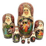 Matryoshka Snegurochka Russian Dolls 7 Pieces BuyRussianGifts Store