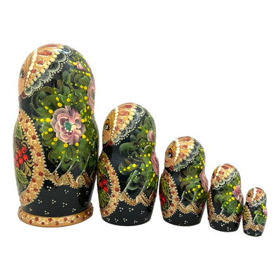Authentic Russian Dolls Green BuyRussianGifts Store