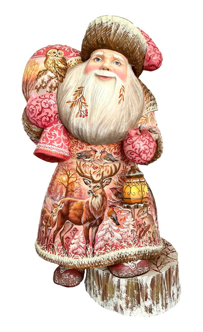 Authentic Russian Santa with Animals BuyRussianGifts Store