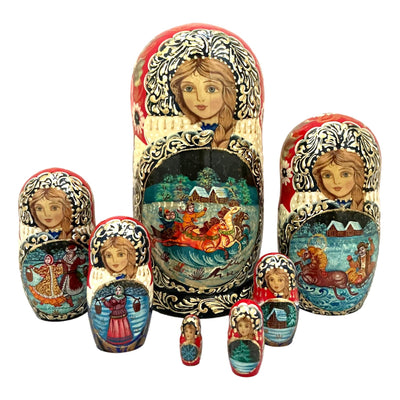 Russian Winter Nesting Dolls BuyRussianGifts Store