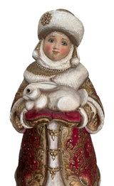 Large Grandfather Frost Snowmaiden Unique Russian Art BuyRussianGifts Store