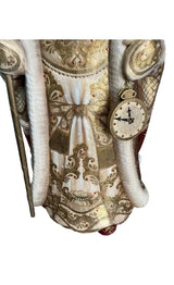17” tall Russian Father Frost Red Gold One of a kind. BuyRussianGifts Store