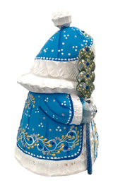 Corky Santa Blue The Amber Gift Shop