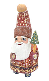 Unique Santa Wooden Figurine BuyRussianGifts Store