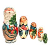 Large Nesting Doll Father Frost Set BuyRussianGifts Store