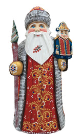 Santa with an owl BuyRussianGifts Store
