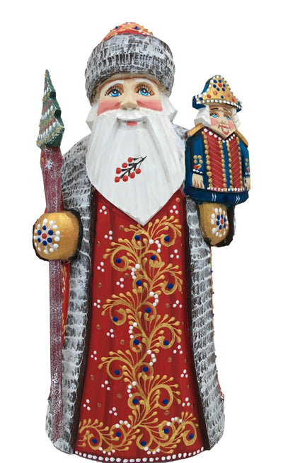 Santa with an owl BuyRussianGifts Store