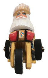 Wooden Santa Polar Bear BuyRussianGifts Store