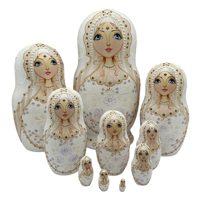 Fairytale Stories Babushka Authentic Russian Storyteller Matryoshka BuyRussianGifts Store