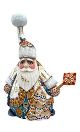 Russian Grandfather Frost Turquoise Winter Coat BuyRussianGifts Store