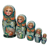 Russian Winter Christmas Nesting Dolls BuyRussianGifts Store