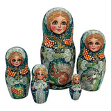 Russian Winter Christmas Nesting Dolls BuyRussianGifts Store