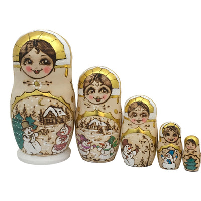 Christmas Russian dolls 