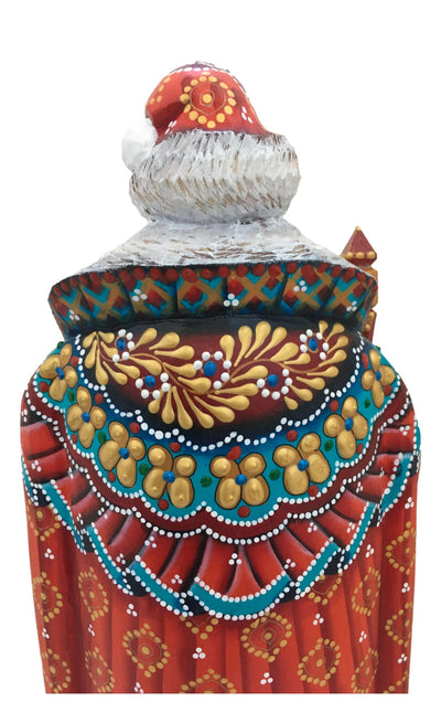 Russian Grandfather Frost Blue Winter Coat BuyRussianGifts Store