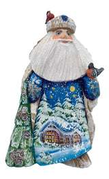 Blue Russian Santa