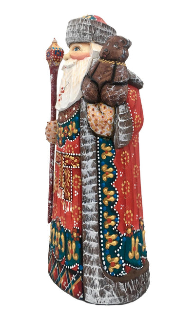 Wooden Russian father frost