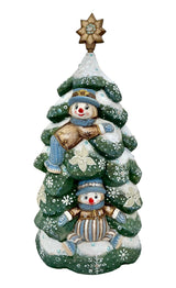 Large Christmas Tree Snowmen BuyRussianGifts Store