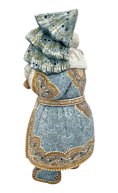 Russian Father Frost White Blue Coat BuyRussianGifts Store