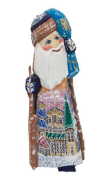 Wooden Santa carved 