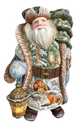 Large Father Frost with Lanter Christmas Tree BuyRussianGifts