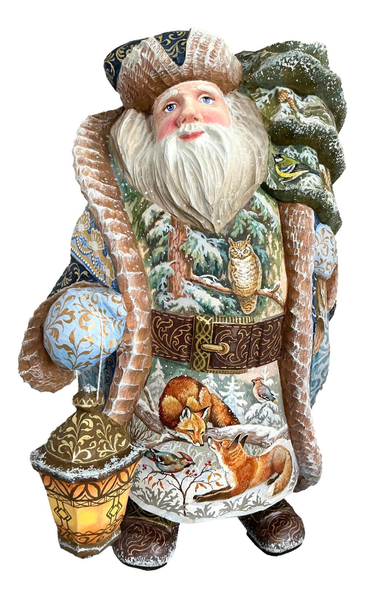 Large Father Frost with Lanter Christmas Tree BuyRussianGifts