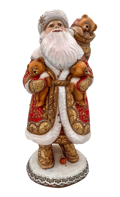 Unique Russian Father Frost with Three Bears BuyRussianGifts