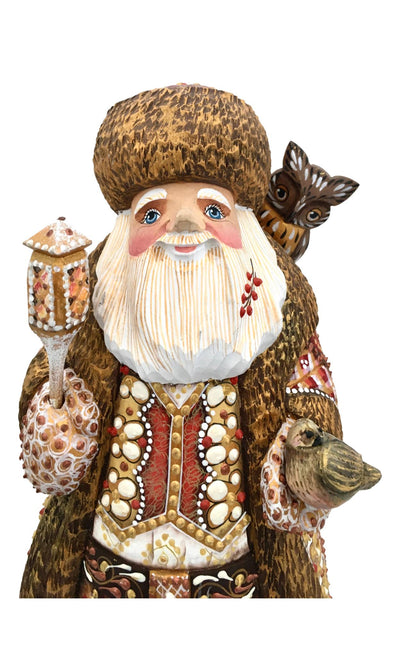 Russian wooden Santa 