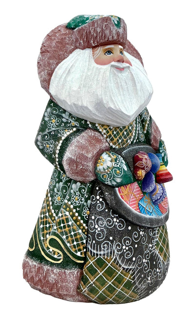 Russian Father Frost Nutcracker Red BuyRussianGifts Store