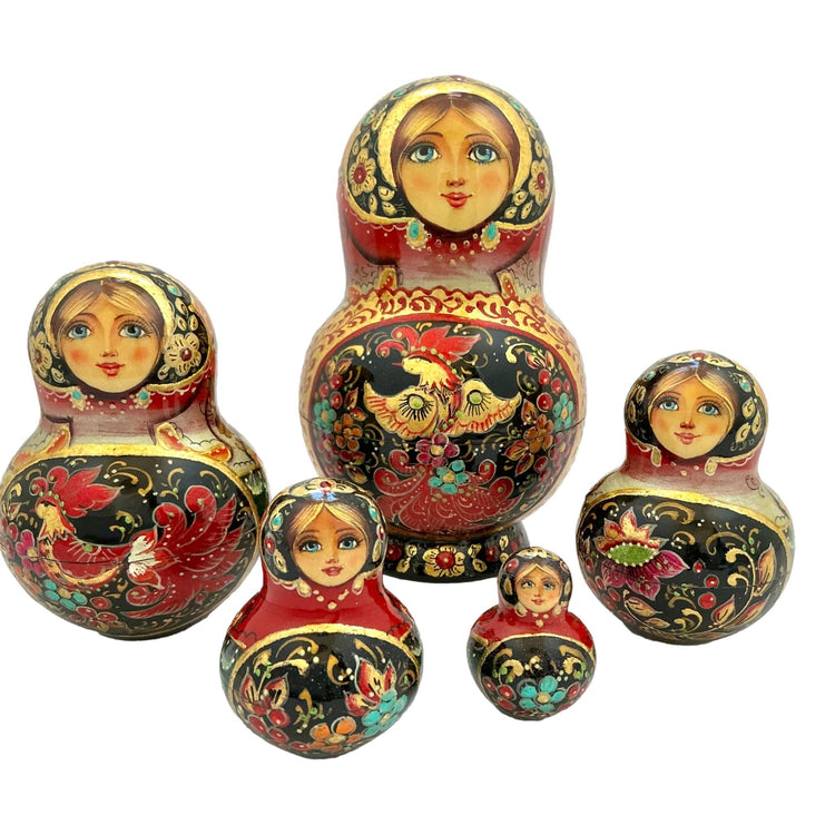 Russian Farm Girls Nesting Dolls BuyRussianGifts Store