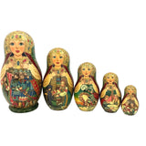 Snow White Nesting Dolls BuyRussianGifts Store