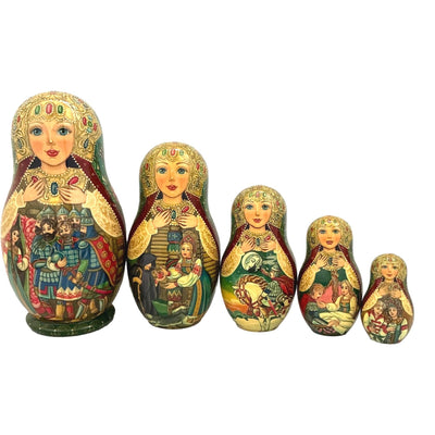 Snow White Nesting Dolls BuyRussianGifts Store