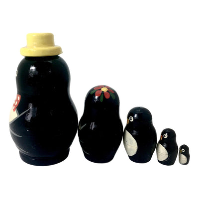 Penguin matryoshka doll