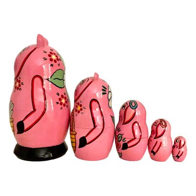Animals Russian nesting doll 
