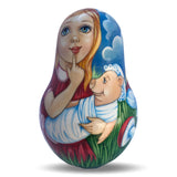 Alice in Wonderland Russian Doll Roly Poly Signed BuyRussianGifts Store
