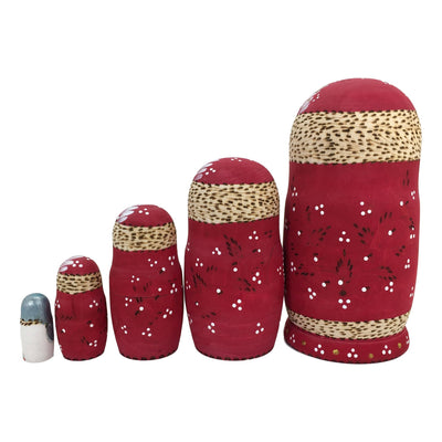 Authentic Russian Santa dolls