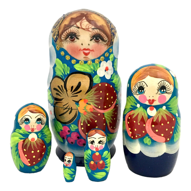 Green dolls from Russia 